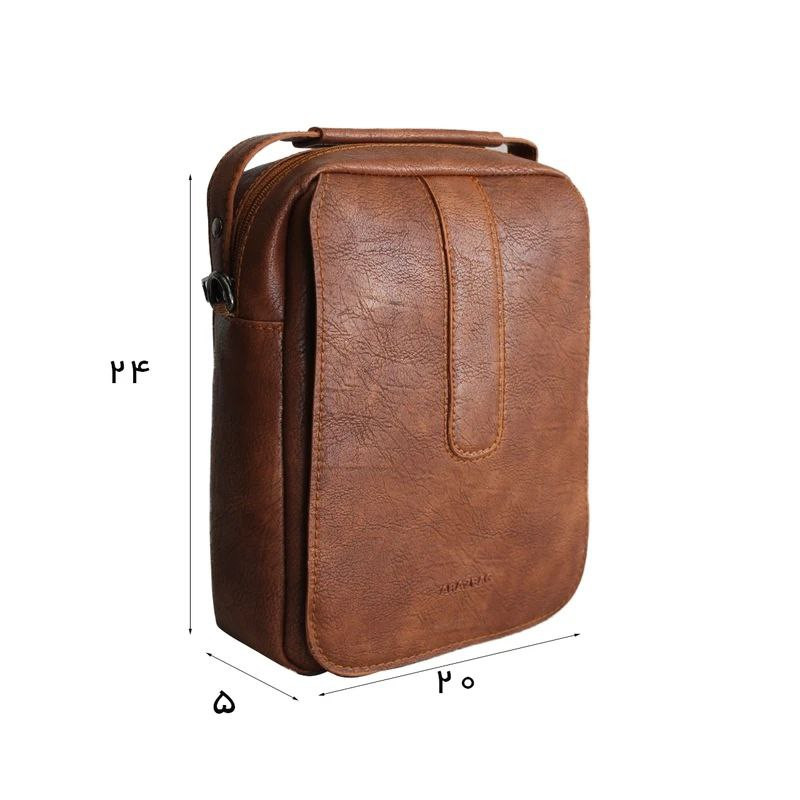 کیف اداری مردانه آراز بگ کد 08 چرم مصنوعی ظریف و دوام‌دار - تصویر 6