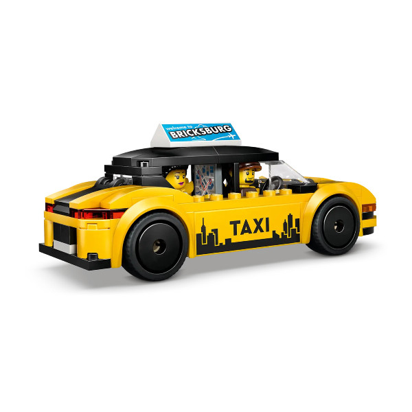 لگو City مدل Yellow Taxi کد 60487 - تصویر 6