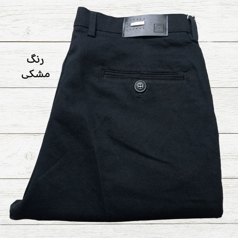 شلوار آزاد مردانه کتان کبریتی مدل SH180 ترکیب پنبه و الاستین - تصویر 11
