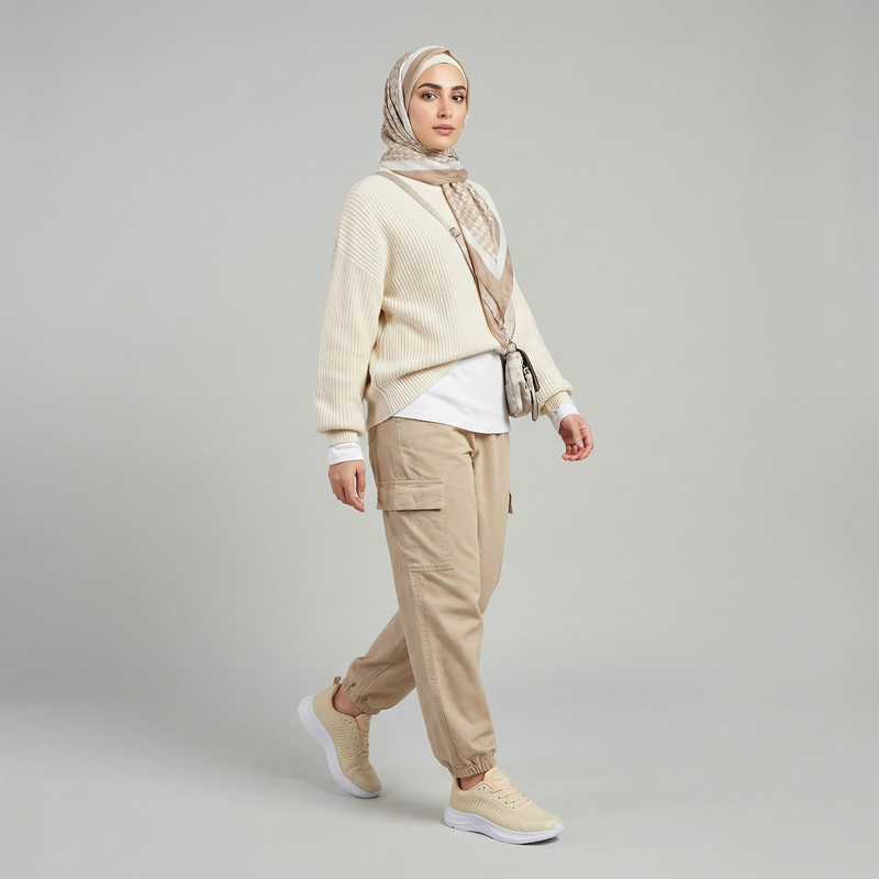 کفش پیاده‌روی زنانه مل اند موژ مدل W08462 با بند تنظیم و زیره ارتجاعی - تصویر 4