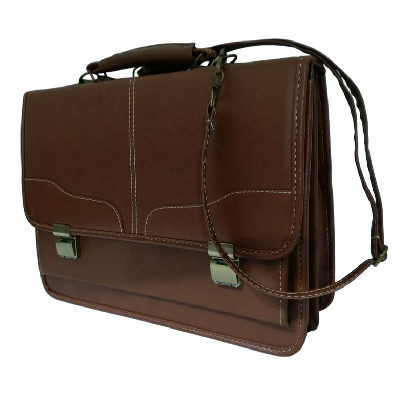 کیف اداری مردانه چرم مدل S2221 طراحی کلاسیک - تصویر 7