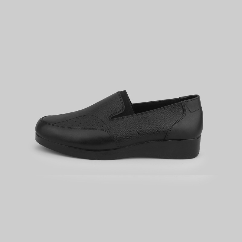 کفش طبی زنانه چرم عطارد مدل SH320 چرمی - تصویر 7