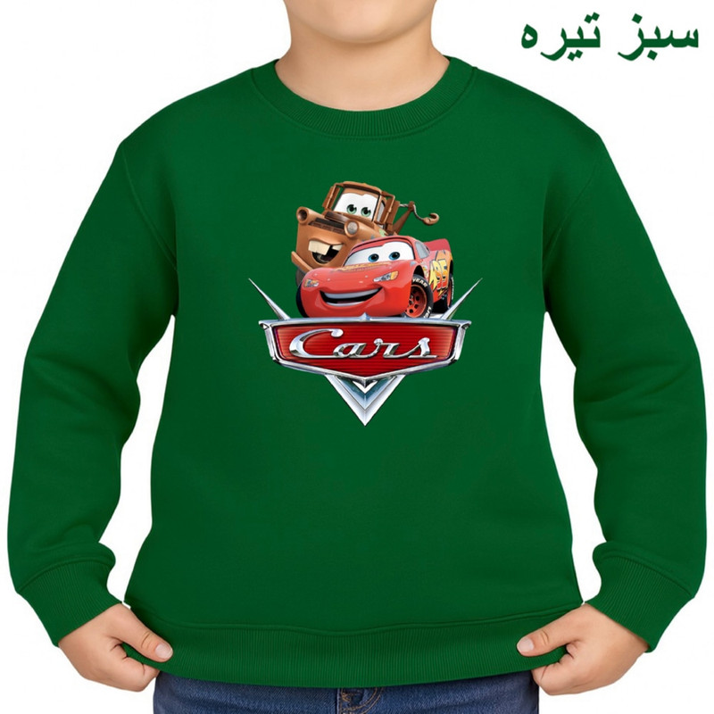 سویشرت بچه‌گانه مدل ماشین‌ها کد ۴ پنبه لایکرا - تصویر 6