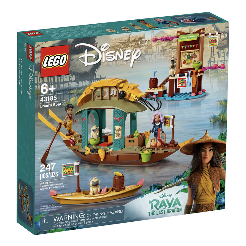 لگو Disney مدل 43185 با قایق و شخصیت Sisu