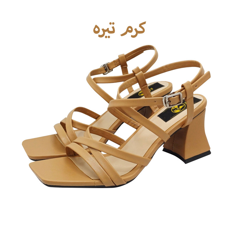 صندل زنانه سی با پاشنه ۶ سانتی متریال - تصویر 10