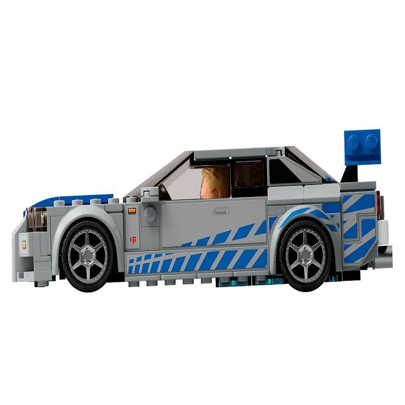 لگو Speed Champions مدل Fast 2 Furious Nissan Skyline GT-R (R34) - تصویر 5
