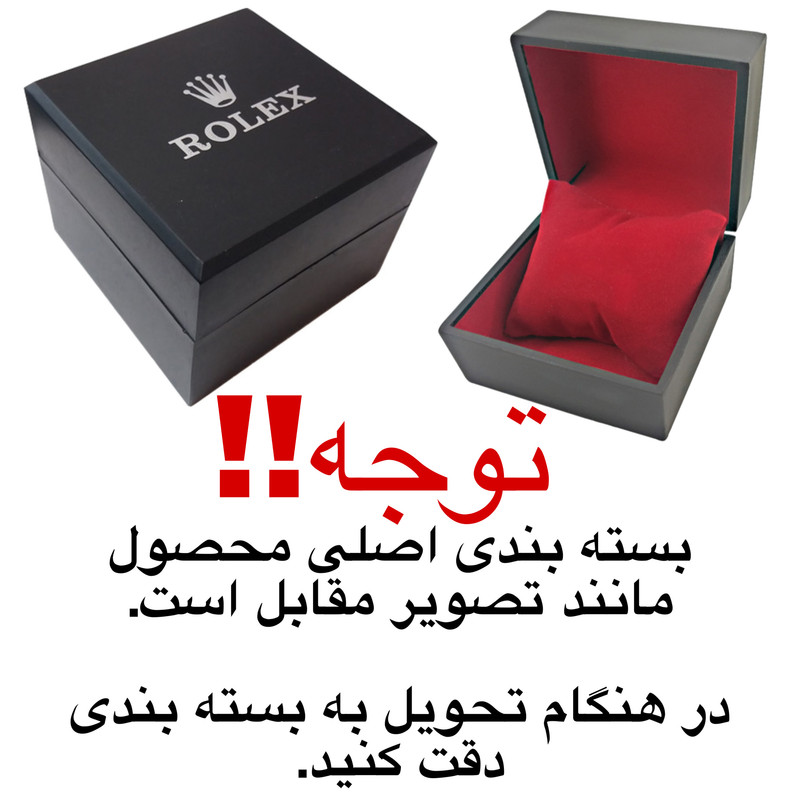 ساعت مچی مردانه دیت‌جست استیل موتور ژاپنی ۳ATM - تصویر 2