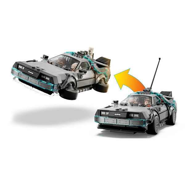 لگو Speed Champions مدل Time Machine from Back to the Future - تصویر 6