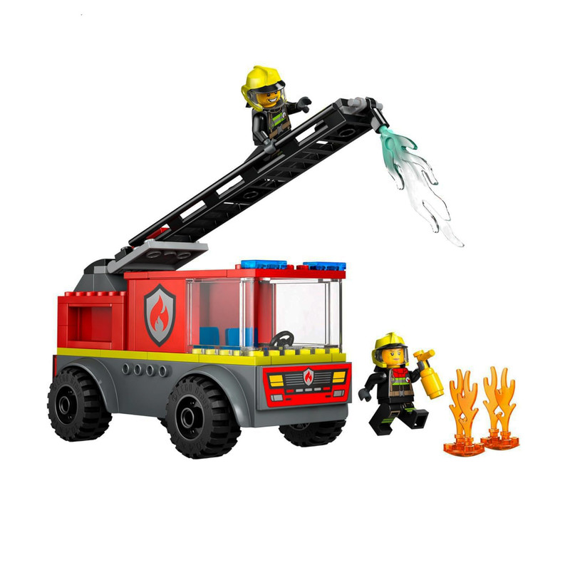 لگو City مدل Fire Truck کد 60463 با 82 قطعه - تصویر 3
