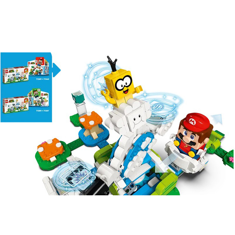 لگو Super Mario مدل Lakitu Sky World کد 71389 - تصویر 8