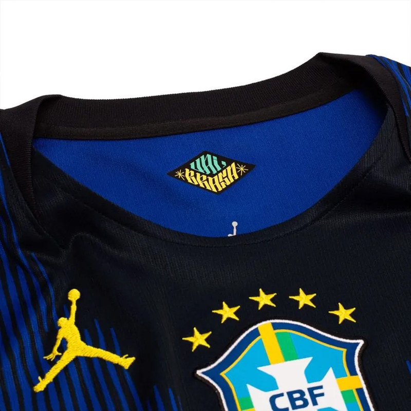 ست ورزشی مردانه تی‌شرت آستین کوتاه و شلوارک برزیل Away ۲۰۲۶ - تصویر 8