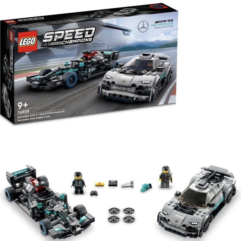 لگو Speed Champions مدل Mercedes-AMG F1 W12 و Project One - تصویر 6