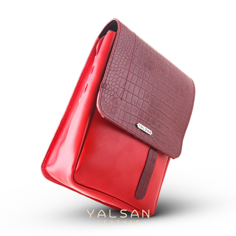 کیف رودوشی زنانه چرم یلسان مدل ماهان کد 010-PRM-07 - تصویر 11