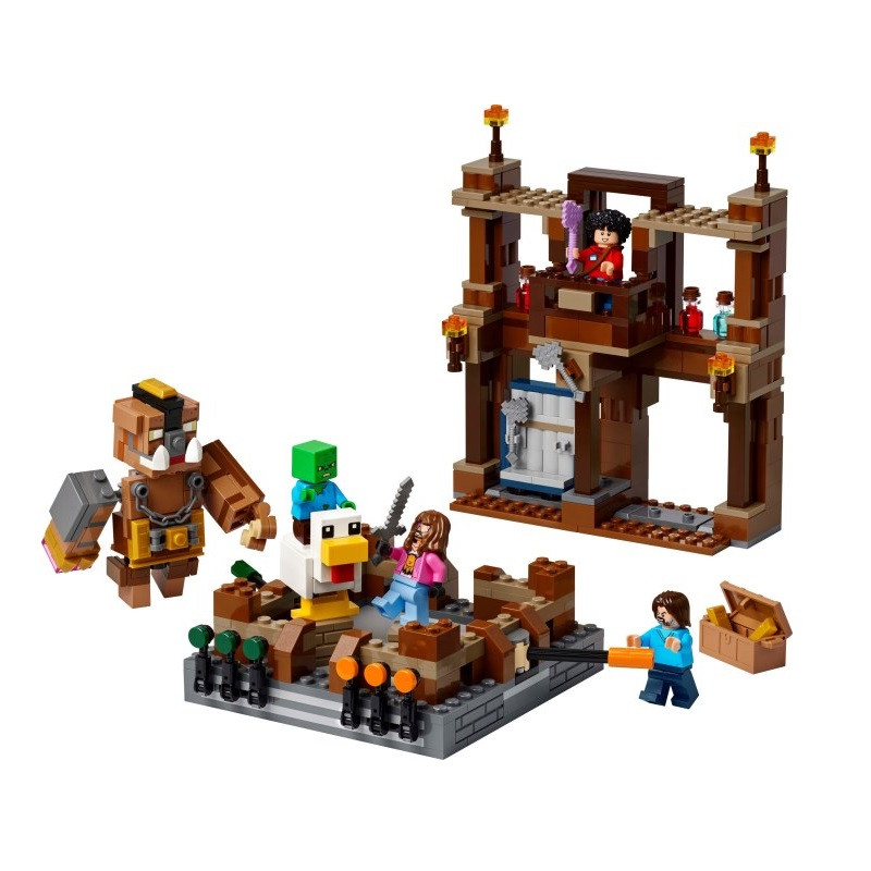 لگو Minecraft مدل Woodland Mansion Fighting Ring - تصویر 5