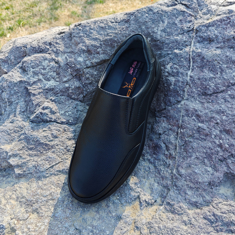 کفش طبی مردانه چرم تبریز مدل Medical Step - تصویر 15