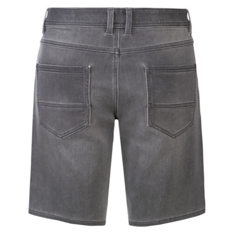 شلوارک مردانه مدل H80 کتان طراحی ساده - تصویر 4