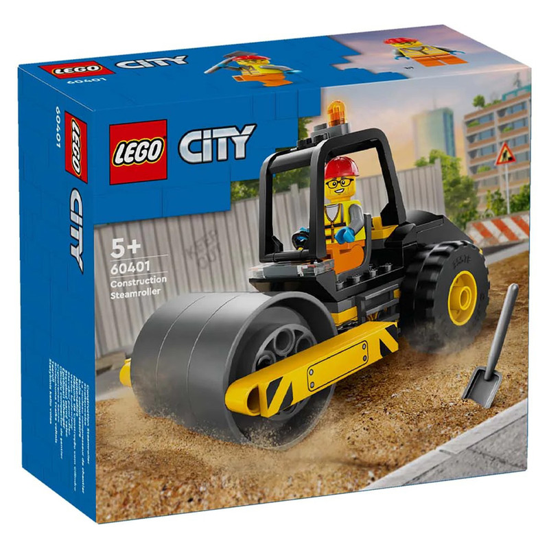 لگو City مدل Construction Steamroller کد 60401