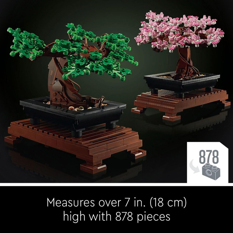 لگو Botanical مدل Bonsai Tree با طراحی دکوراتیو - تصویر 5