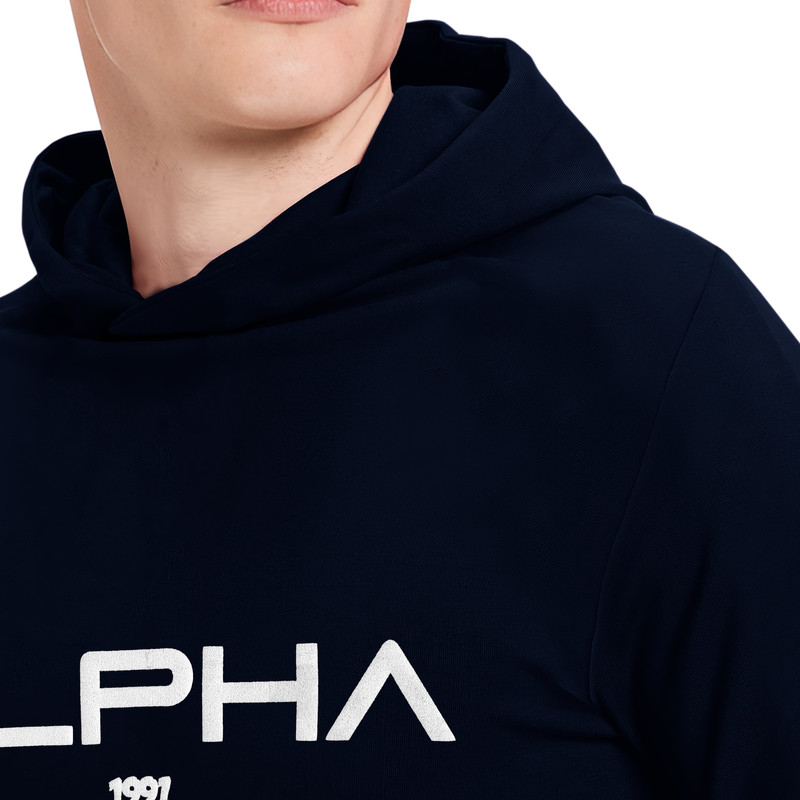 هودی ورزشی مردانه نوزده نودیک با چاپ پفکی ALPHA - تصویر 10