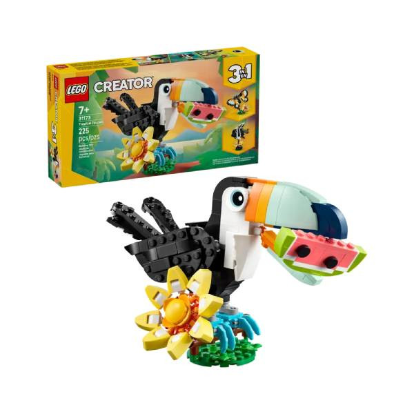لگو Creator مدل Wild Animals Tropical Toucan کد 31173 - تصویر 2