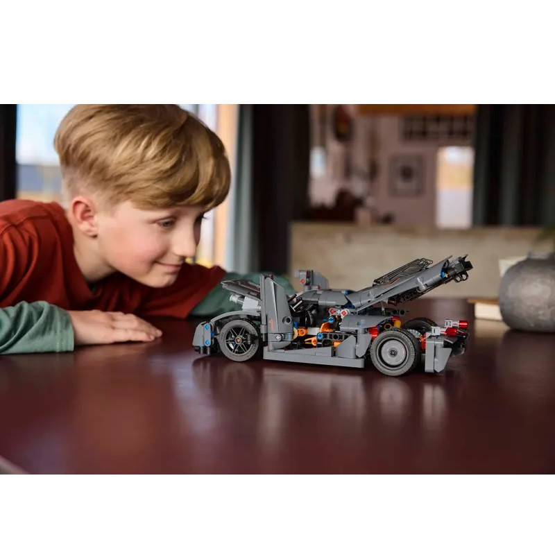 لگو Technic مدل Koenigsegg Jesko Absolut Grey 42173 - تصویر 4