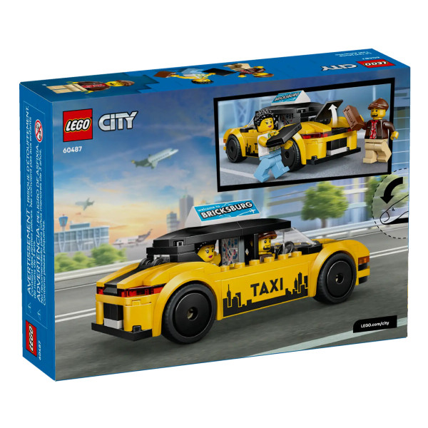 لگو City مدل Yellow Taxi کد 60487 - تصویر 8