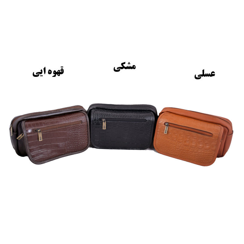 کیف کمری چرم طبیعی لیدوما مدل سبک - تصویر 12