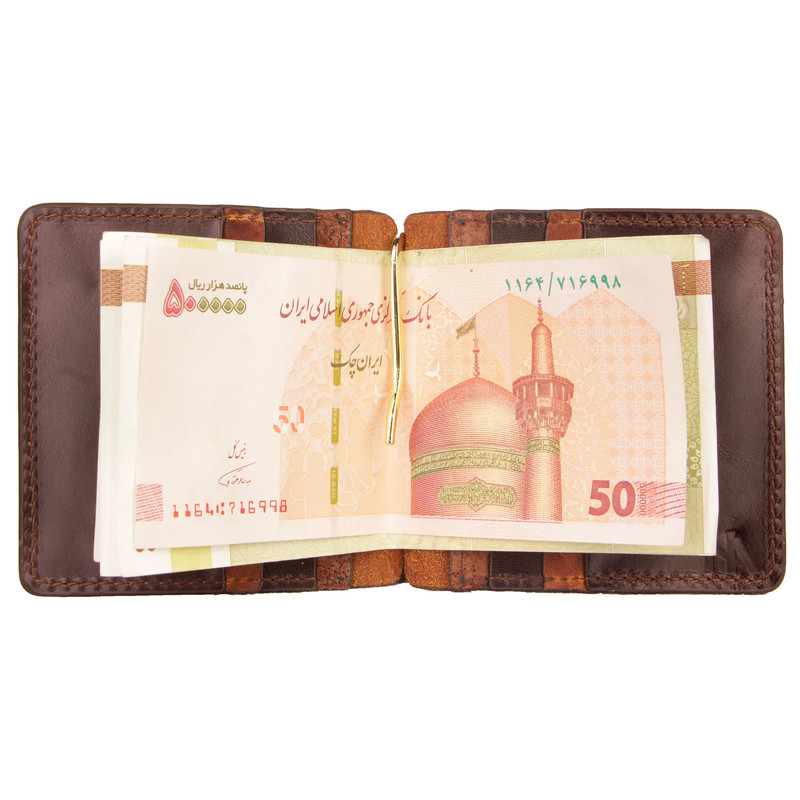 کیف پول مردانه مدل CW093-8 با چیدمان بهینه برای کارت‌های متعدد - تصویر 3