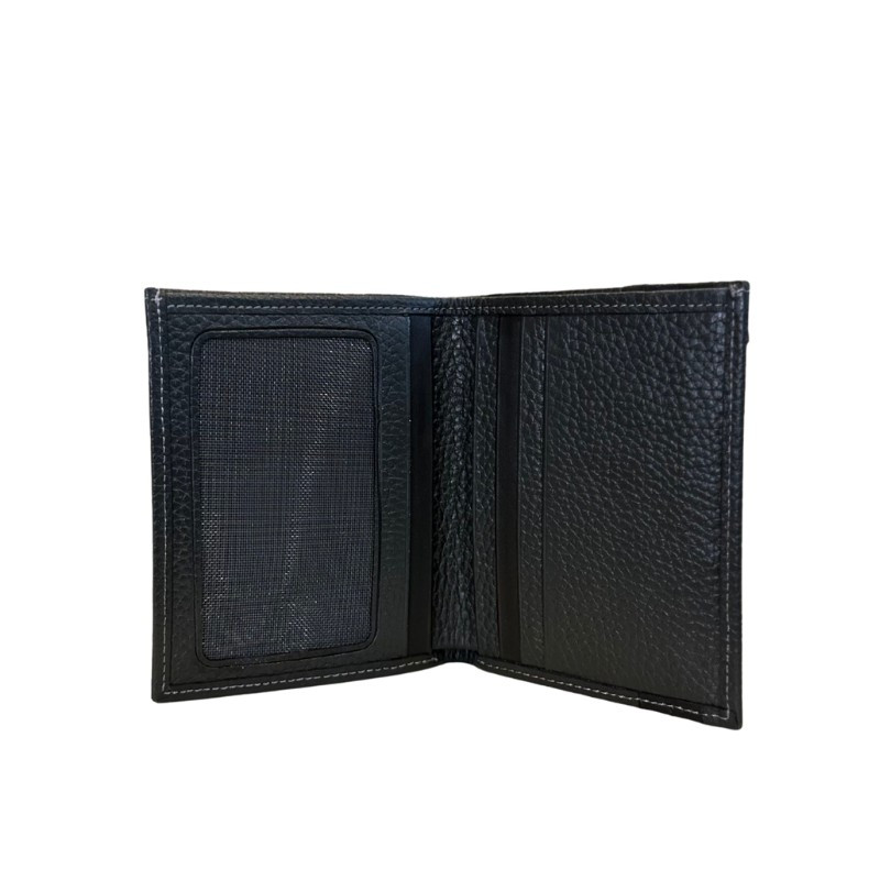 کیف پول جیبی چرم طبیعی کد ۲۱۲ طراحی مینیمال - تصویر 3