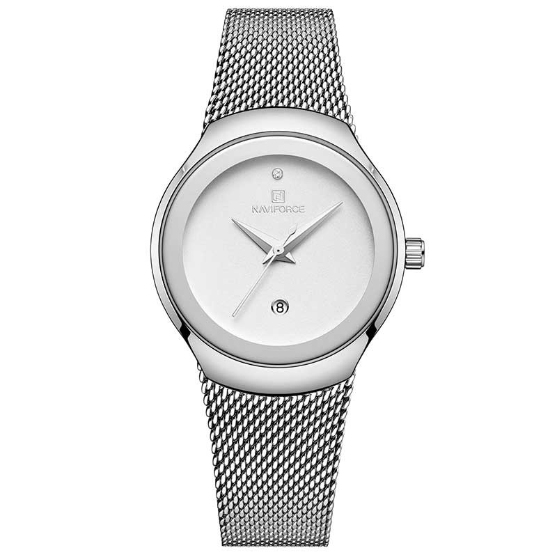 ساعت مچی زنانه نیوی فورس مدل NF5004-S-W ساعت مچی زنانه نیوی فورس مدل NF5004-S-W
