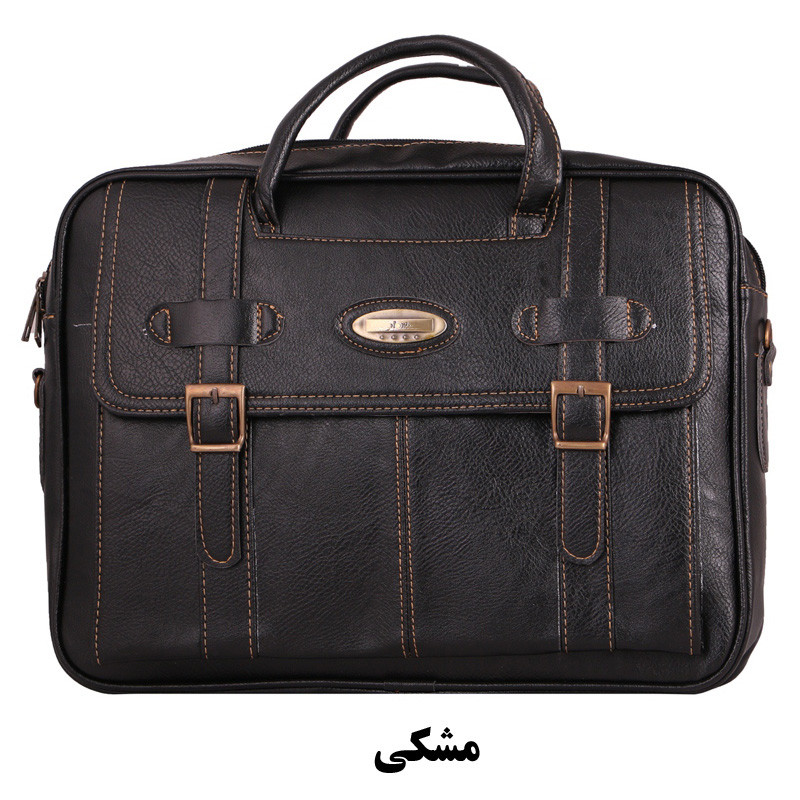 کیف اداری مردانه کد NF0001 طراحی کلاسیک و فضای داخلی جادار - تصویر 3