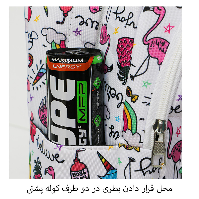 کوله پشتی دخترانه توریث مدل NHH-150003 - تصویر 17