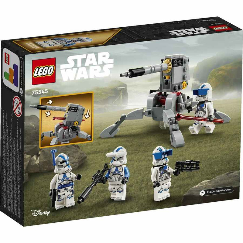 لگو Star Wars مدل Clone Troopers Battle Pack کد 75345 - تصویر 9