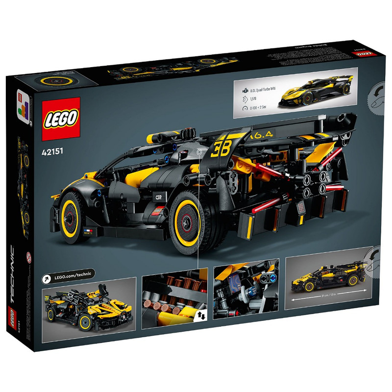 لگو Technic مدل Bugatti Bolide کد 42151 - تصویر 3