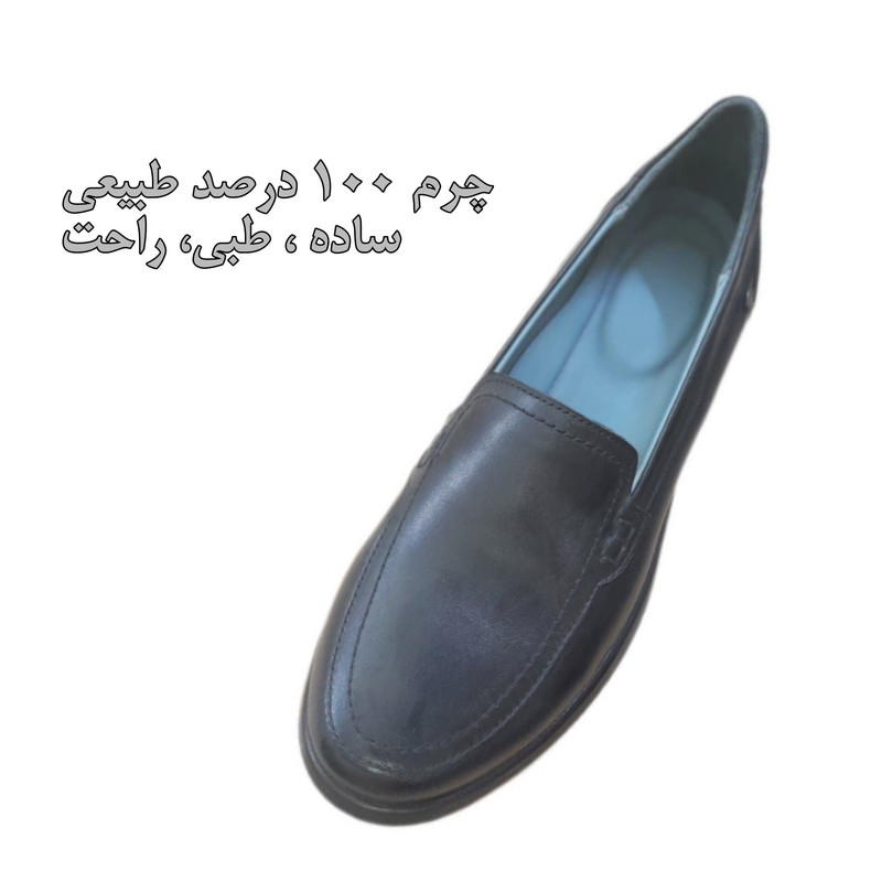 کفش طبی زنانه چرم طبیعی مدل M08 - تصویر 3