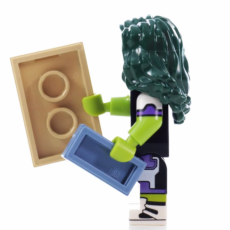 مینی فیگور LEGO Marvel 2 مدل She-Hulk - تصویر 9