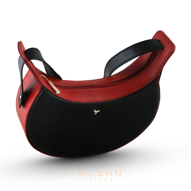 کیف دوشی زنانه چرم یلسان مدل رامیلا HRM-04-079 - تصویر 14
