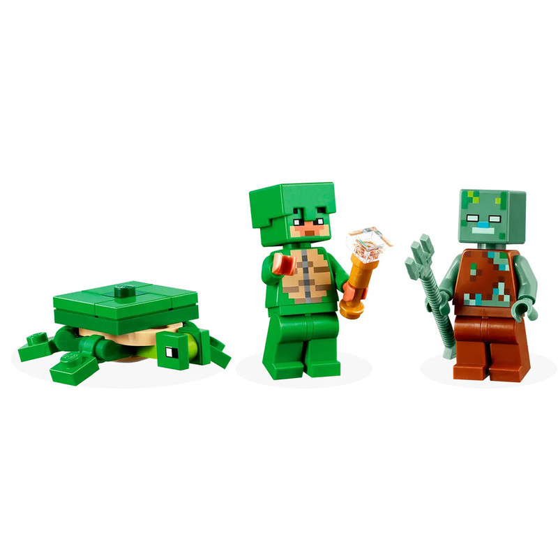 لگو Minecraft مدل The Turtle Beach House کد 21254 - تصویر 9