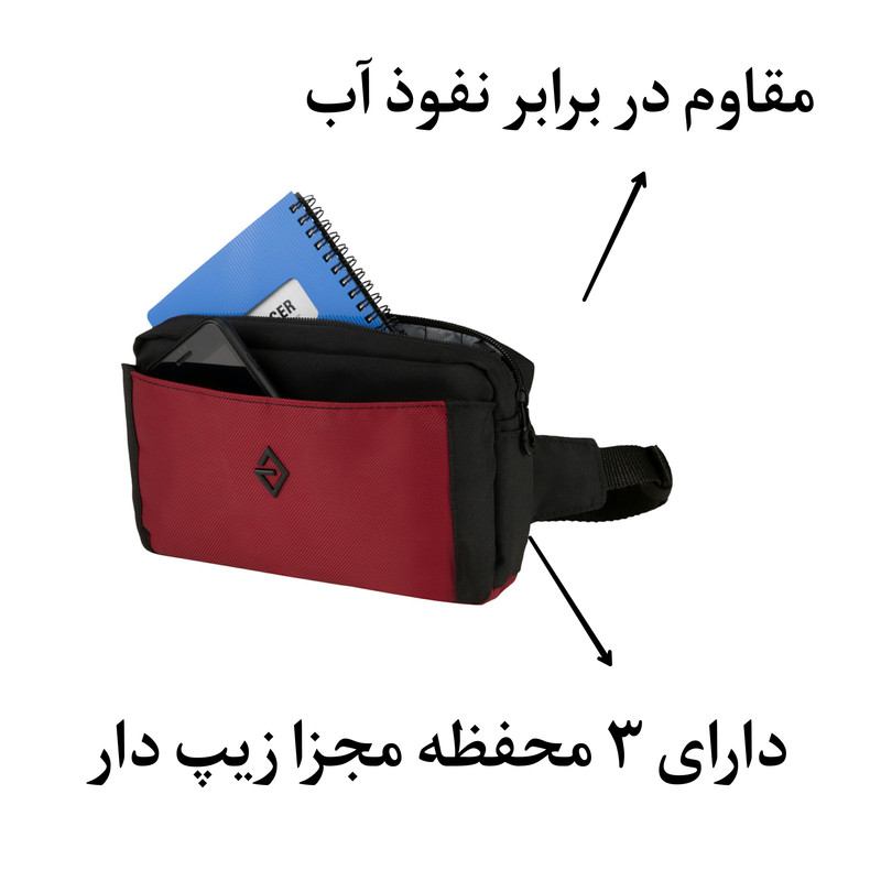 کیف کمری تنسر مدل فلای مقاوم مقاوم و سبک کاربردی - تصویر 18