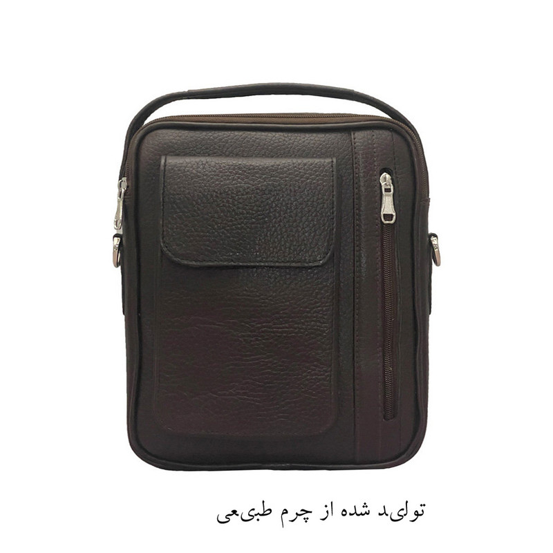کیف رودوشی زنانه مدل 77 از چرم طبیعی - تصویر 10