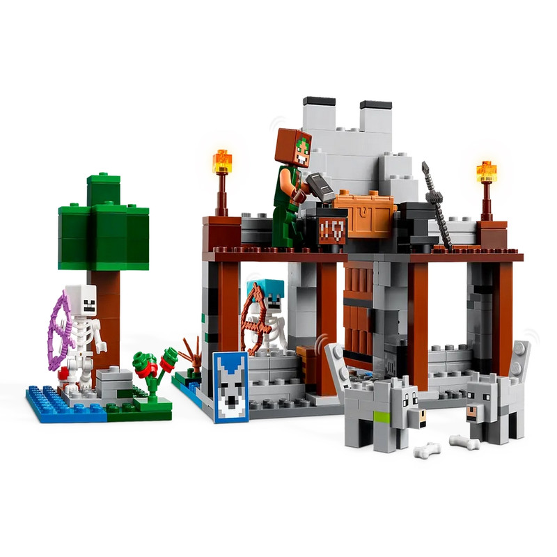 لگو Minecraft مدل The Wolf Stronghold کد 21261 - تصویر 3