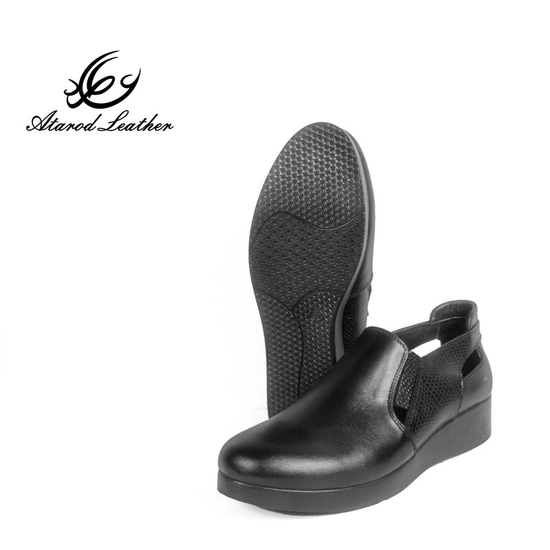 کفش زنانه طبی چرم عطارد مدل SH157 تمام چرم طبیعی لوکس - تصویر 13