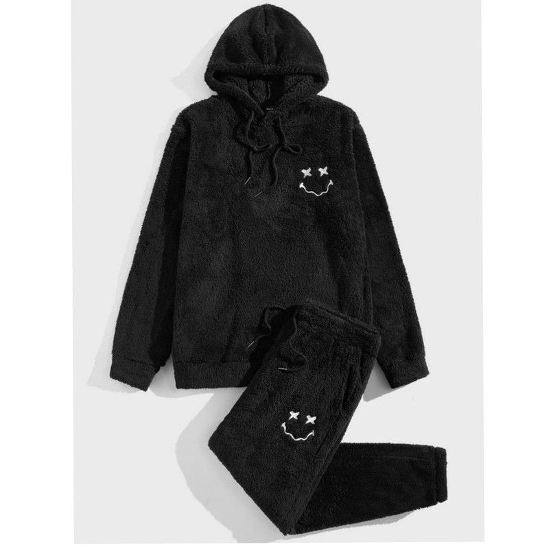 ست هودی و شلوار مردانه مدل تدی طرح G BAG - تصویر 5