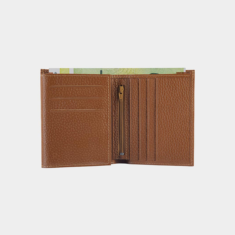 کیف پول مردانه نوین چرم مدل ثارمان PE2548 - تصویر 6