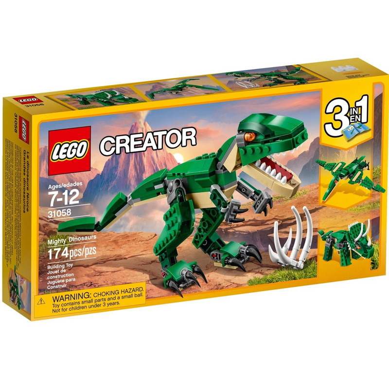 لگو Creator مدل Mighty Dinosaurs کد 31058 لگو Creator مدل Mighty Dinosaurs کد 31058