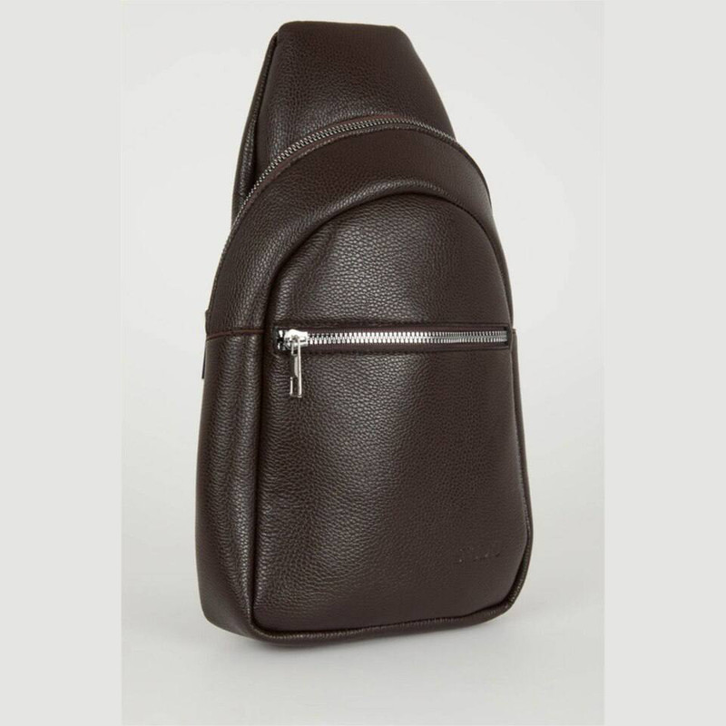 کیف کراس‌بادی مردانه دفکتو مدل 2255 چرم مصنوعی قهوه‌ای - تصویر 3