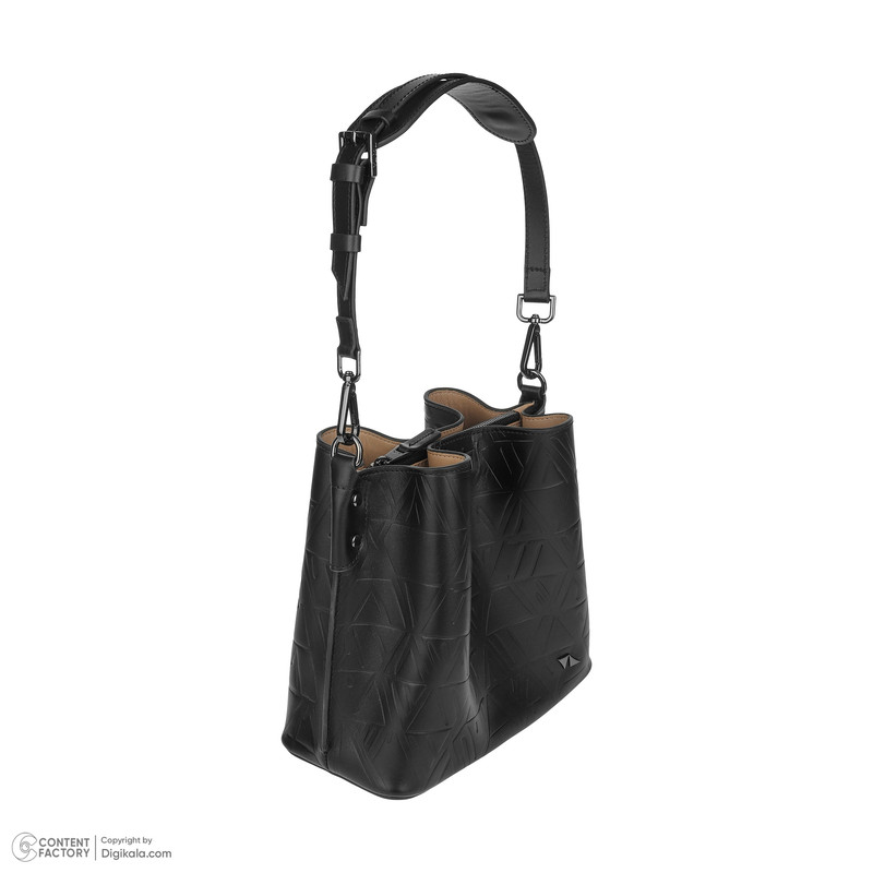 کیف رودوشی زنانه چرم مشهد مدل S5346-001-01 - تصویر 6