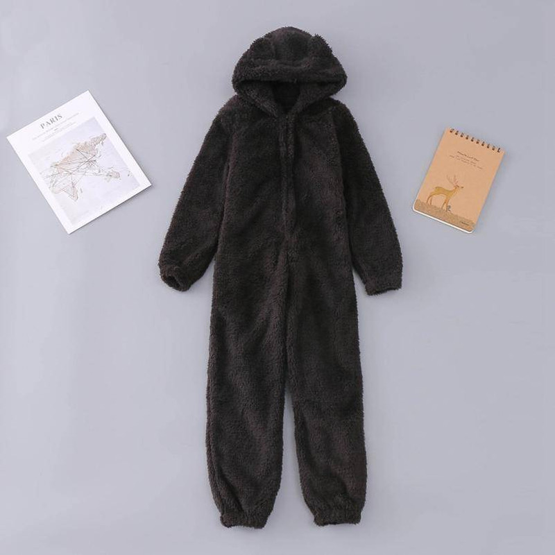 سرهمی زنانه طرح خرسی دوست‌داشتنی و راحت - تصویر 3