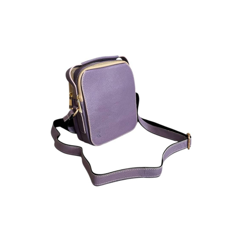 کیف دوشی چرم آرمان مدل تارا با بند قابل تنظیم - تصویر 5