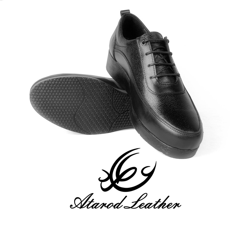 کفش طبی زنانه چرم عطارد مدل SH92 تمام چرم طبیعی - تصویر 6